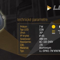 LEDline spike parametre